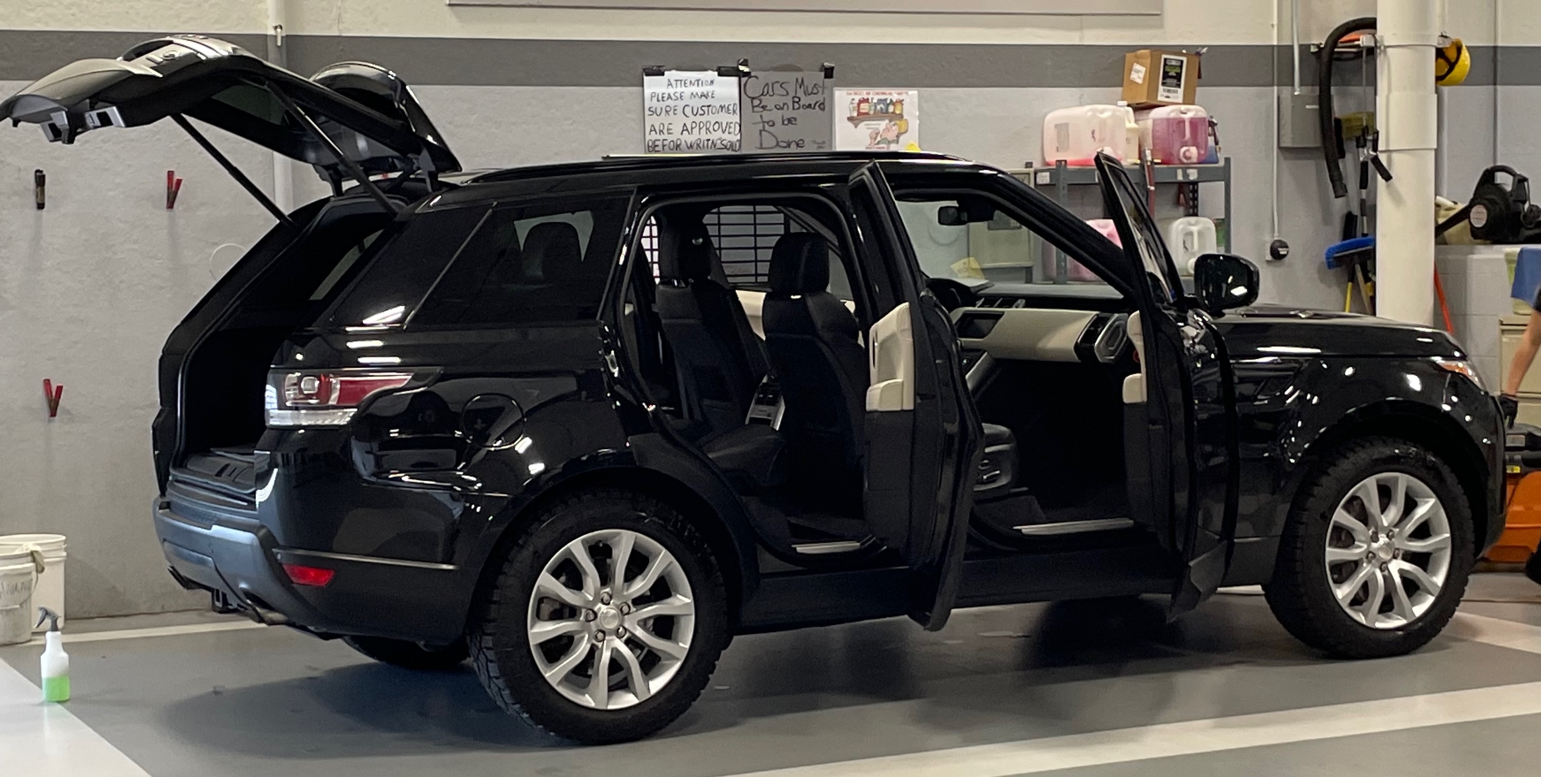 Range Rover Front Shot